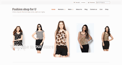 Desktop Screenshot of fashionshopforu.com